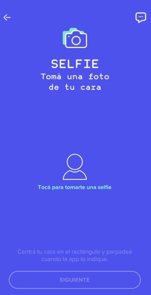 Mensaje al usuario en la aplicación Wink
