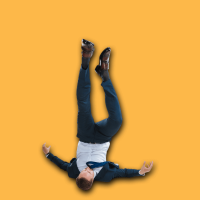 fallen man
