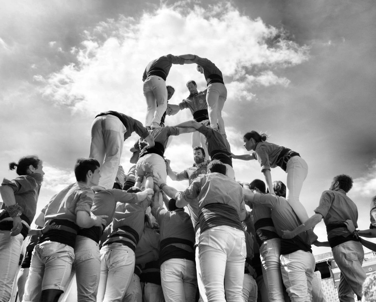 Castellers (torri umane) catalani