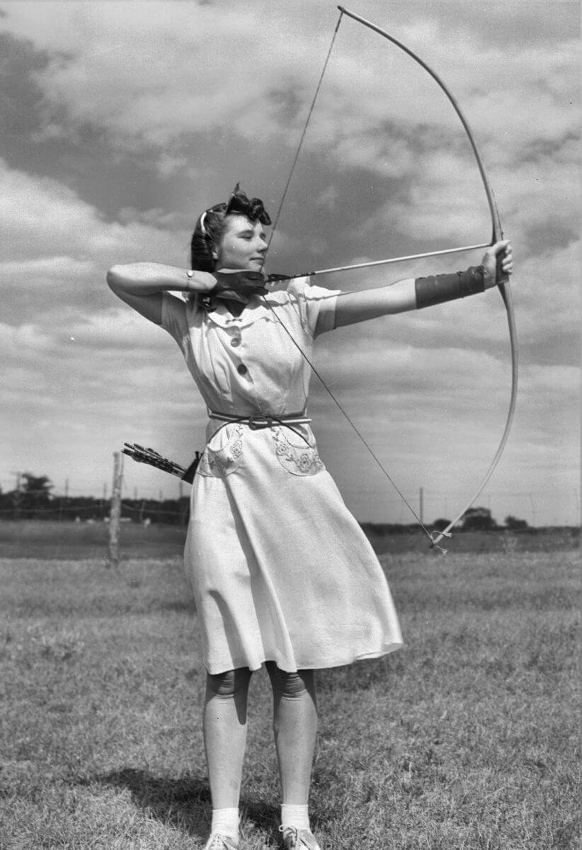 El arquero Doreen Roberts