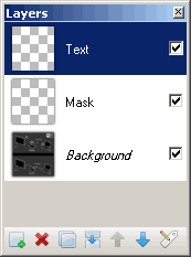 Layers panel after adding new layers