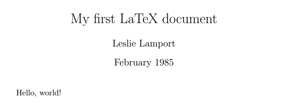 Documento LaTeX compilado